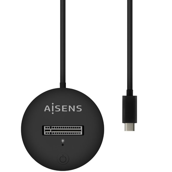 Aisens Dock USB-C para SSD M.2 SATA/NVMe ASUC-M2D013-BK Negro